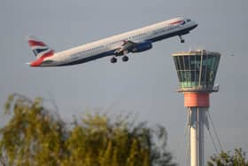 Several arrival and departure flights from London Heathrow Airport have been cancelled after the airport was affected by staff shortages and strong winds. (Photo: Getty Images)

