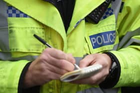 Officers were called to an address in Bishop Fox Way just after midday following reports that a man had suffered stab wounds.


