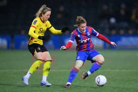 Felicity Gibbons showed she could play in defence and attack against Southampton. (Photo by Justin Setterfield/Getty Images)