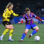 Felicity Gibbons showed she could play in defence and attack against Southampton. (Photo by Justin Setterfield/Getty Images)