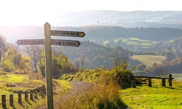 Surrey County Council is seeking the views of residents on the county’s Rights of Way to help drive improvements. Picture: Surrey County Council
