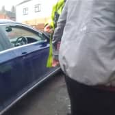 Ian Chowles, 44, pleaded guilty to attempted theft from a vehicle after police caught him in the act.