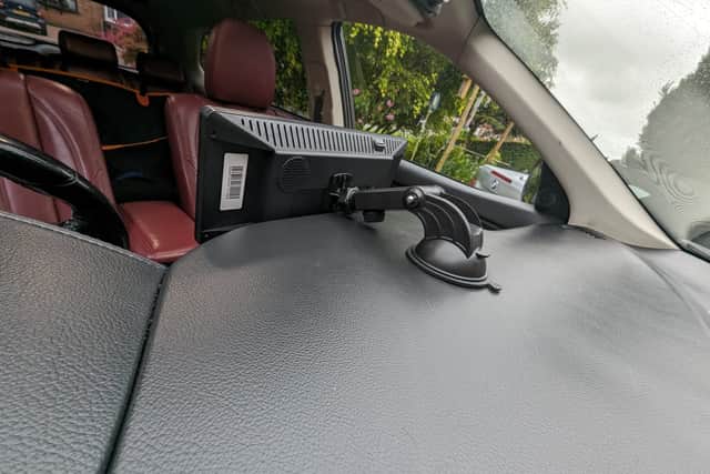 The suction mount has remained secure, quite remarkably