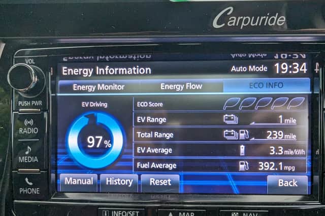 All of the car's original functions and settings have remained intact