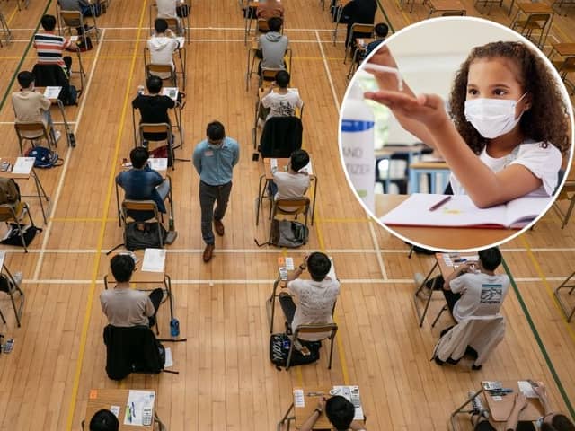 Special measures to make sure students sitting major exams weren't unfairly impacted by the pandemic have gradually slowed down (Photo: National World/Getty/Adobe Stock)