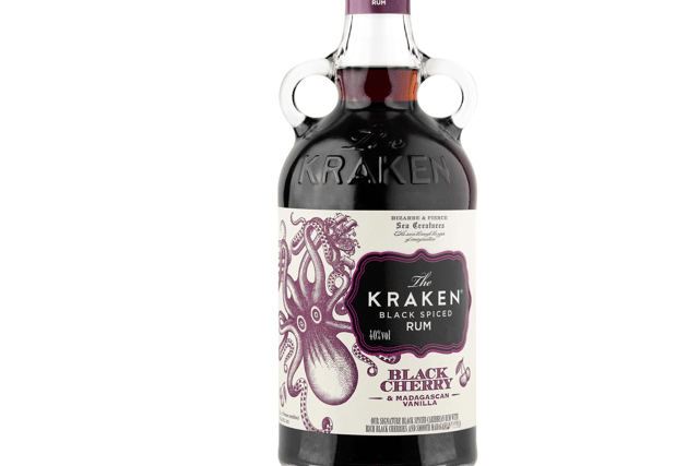 Kraken Black Cherry And Madagascan Vanilla Black Spiced Rum