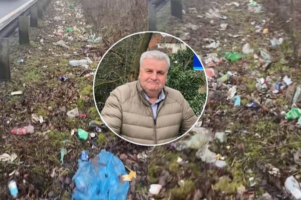 Clean Up Britain founder John Read wants more to be done about motorway litter