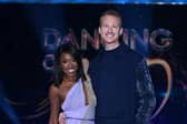 Greg Rutherford was ruled out of the Dancing on Ice final after suffering a 'significant injury' during rehearsals (Photo by Kate Green/Getty Images)
