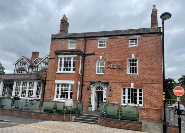 The Arden Hotel, Stratford-Upon-Avon. Photo by Rochelle Barrand.