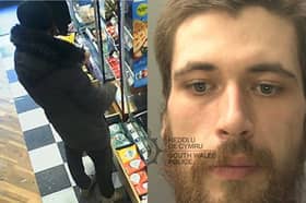 James McKernan robbed a Greggs store - threatening to stab staff.