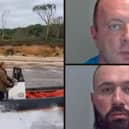Men leap from boat as they’re caught with £39m cocaine haul.