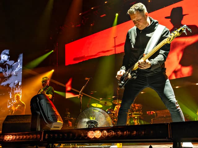 New Order's show this evening in Cardiff has been cancelled over safety concerns regarding the weather conditions at Alexandra Head.