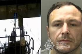 Thief approaches his victim after he'd stole his Rolex watch.