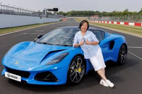 Elizabeth Hon won the £85k car and £100k in cash in an Omaze prize draw.