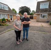 Graham Bateson, 75, and wife Katherine, 73, from Snettisham near King's Lynn have spent £43,000 in lawyers fees in a dispute over a fence a with neighbour. 