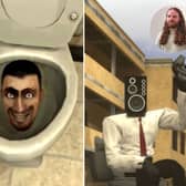 Clips from Skibidi Toilet shorts on YouTube. Photo: DaFuqBoom!/ YouTube