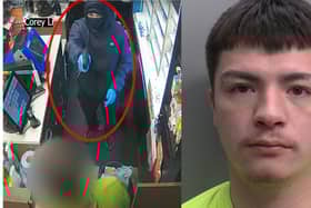 Man points ‘gun’ at cashier’s head before stealing £1k of stock.