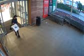 Michael King, 44, of no fixed address, was captured on CCTV stealing vacuum cleaners from a supermarket in Ely, Cambs.