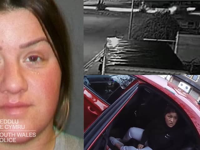 Savannah Roberts knocks down a cyclist who lost a leg as a result of the collision.