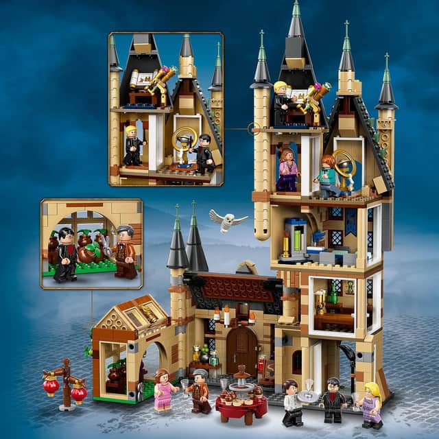 Harry Potter's Hogwarts Astronomy Tower Lego set