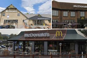 The 20 highest rated McDonald’s in the UK named