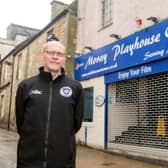 Staff at Moray Playhouse are convinced the movie theatre is haunted after a series of paranormal occurrences. Pictured: General manager, Steven Bieszke. 