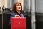 Chancellor of the Exchequer, Rachel Reeves, poses with the red Budget Box as she leaves 11 Downing Street to present the government's annual budget to Parliament (Photo: Leon Neal/Getty Images)