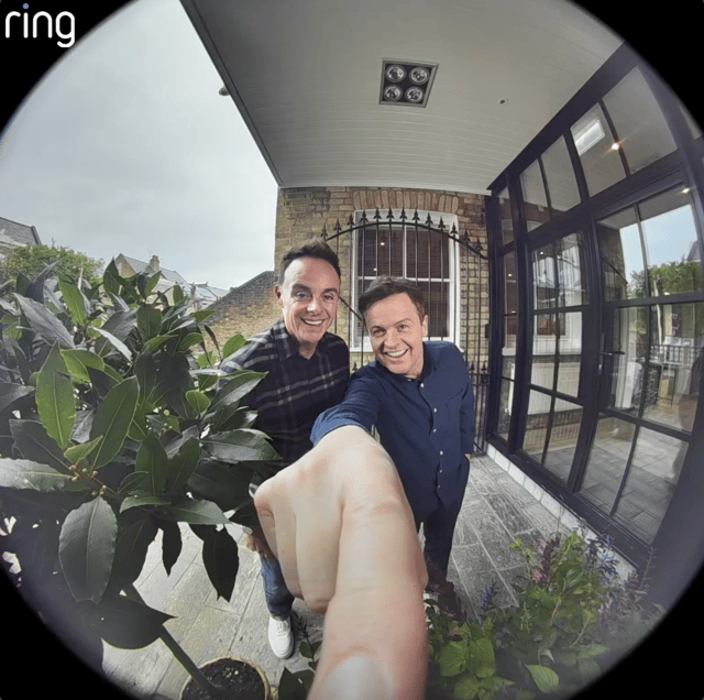 Ring's Quick Replies now include responses from Ant and Dec. Photo: Ring