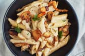 Gareth chose a mushroom pasta dish for one of his four meals