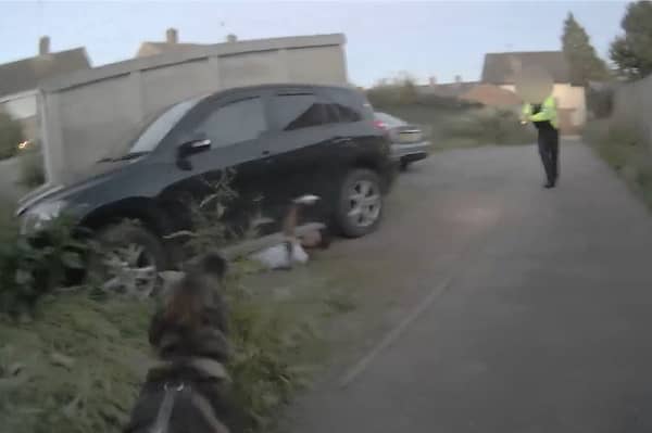 Thug who glassed 'Good Samaritan' in pub found hiding under car.