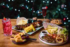 The new Christmas menu even features festive cocktails