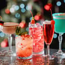 A exciting Christmas cocktail menu at a famous restaurant chain