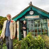 Alban and Angela Bunting bought a cottage for £1K which they have turned into the ultimate playground for their grandkids - including three life-size playhouses.