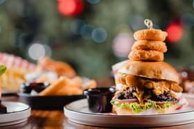 Santa’s Smashed Burger makes an appearance on the festive menu 
