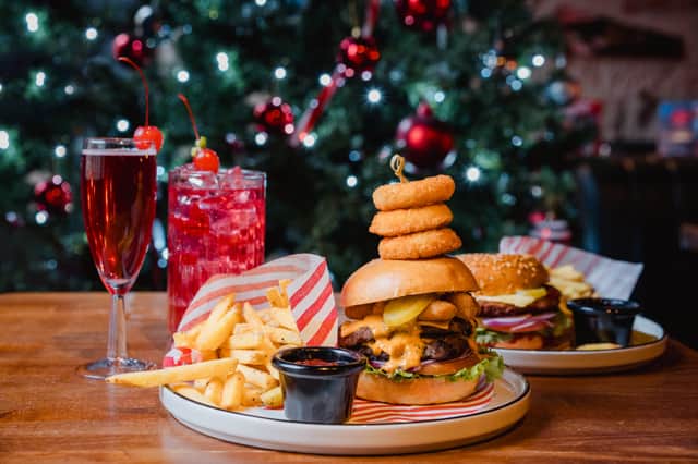 Santa's Smashed Burger is set to be a festive hit