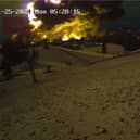 Cargo plane crashes into house in Lithuania.