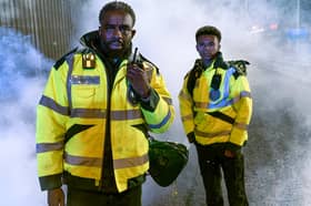 Casualty Christmas special first look. Photo: BBC