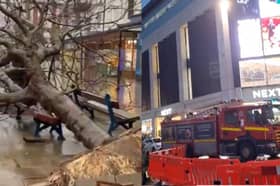 Storm Darragh causes disruption and damage across the UK.