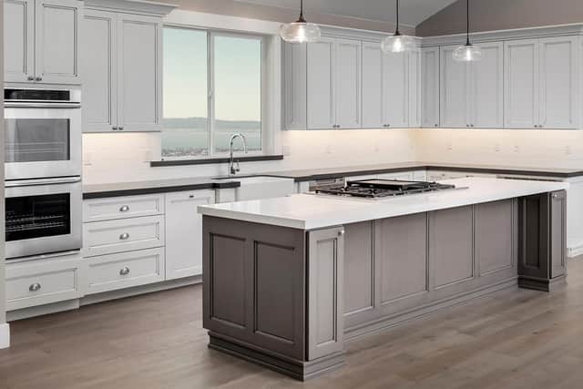 The kitchen can be designed however you like
