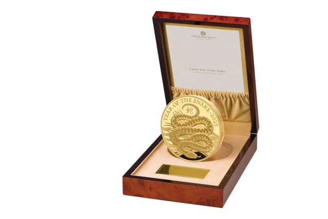The presentation box is included in the £90,000 price