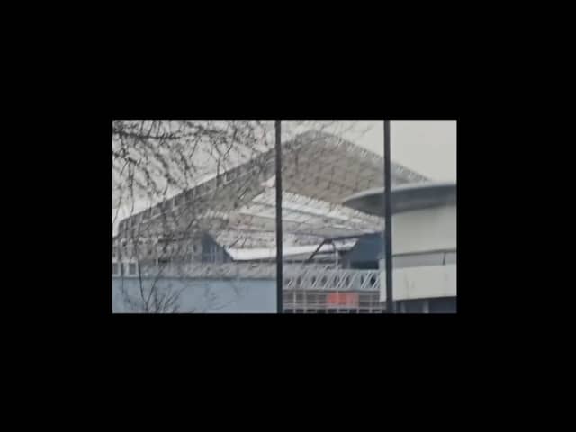 The Sands Centre, Carlisle was closed on Friday and Saturday after the high winds caused damage to the canopy, which had been fitted as part of the RAAC replacement on the Sands’ auditorium roof.

Footage courtesy of cumbrianroofingsolutionsltd.com