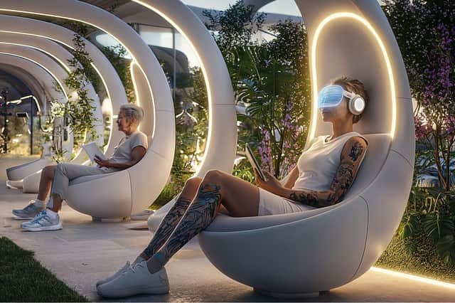 Many believe their later years will be filled with green energy-powered retirement communities, food and drink dispensers offering global cuisines, and fully automated smart homes.
