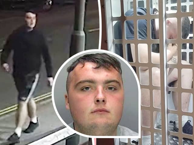 Video shows terrifying moment sex offender follows woman after night out before attempted rape