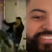 Gang re-enacts killing of father.