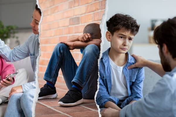 It is important children feel they can come to their parents with questions, or to talk about what they're seeing or feeling