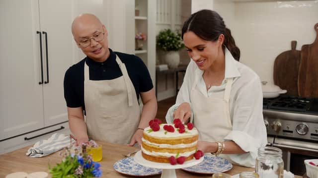 With Love, Meghan: Daniel Martin and Meghan Markle’s friendship, how did he create her bridal make-up? Daniel appears in the first episode of With Love. Photo: Netflix