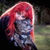 Linzi McLean from Chorley believes her lovely 22-year-old pet Staffy Sasha could be Britain's oldest dog