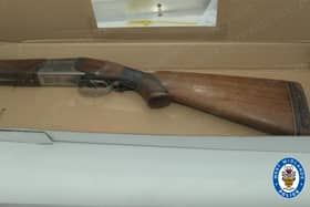 Shotgun found in Mercedes as gunman jailed
