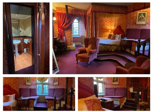 A castle superior room at Lumley Caslte, Durham. Photos by Rochelle Barrand.