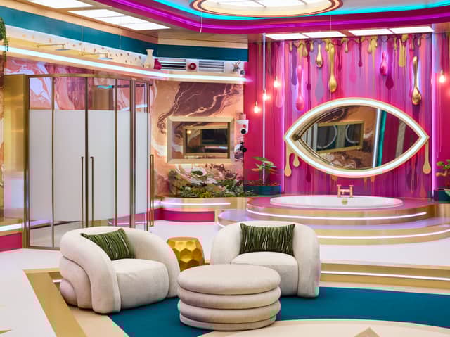 A closer look at the inside of the Celebrity Big Brother house for 2025. 